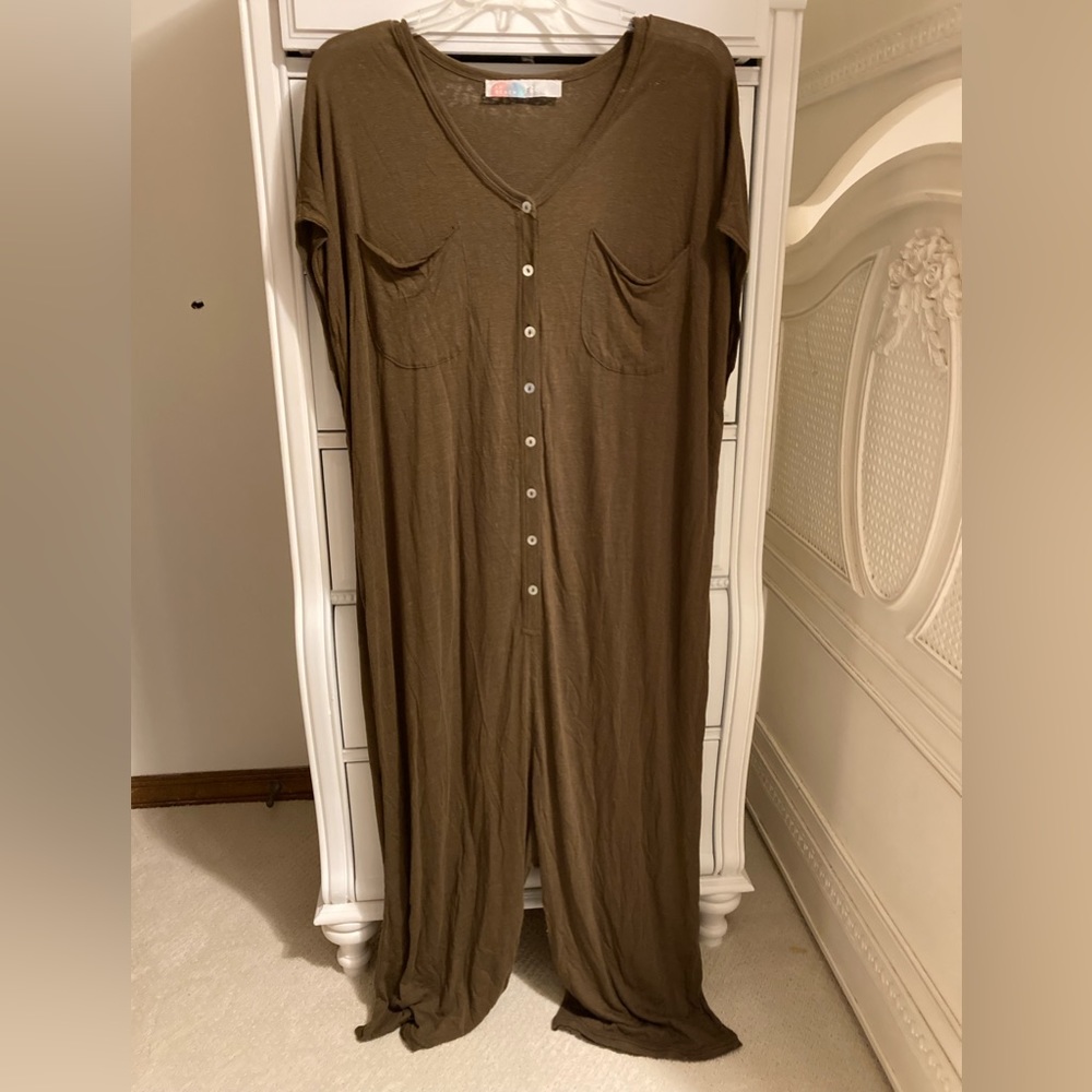 Free people beach collection jumpsuit size S